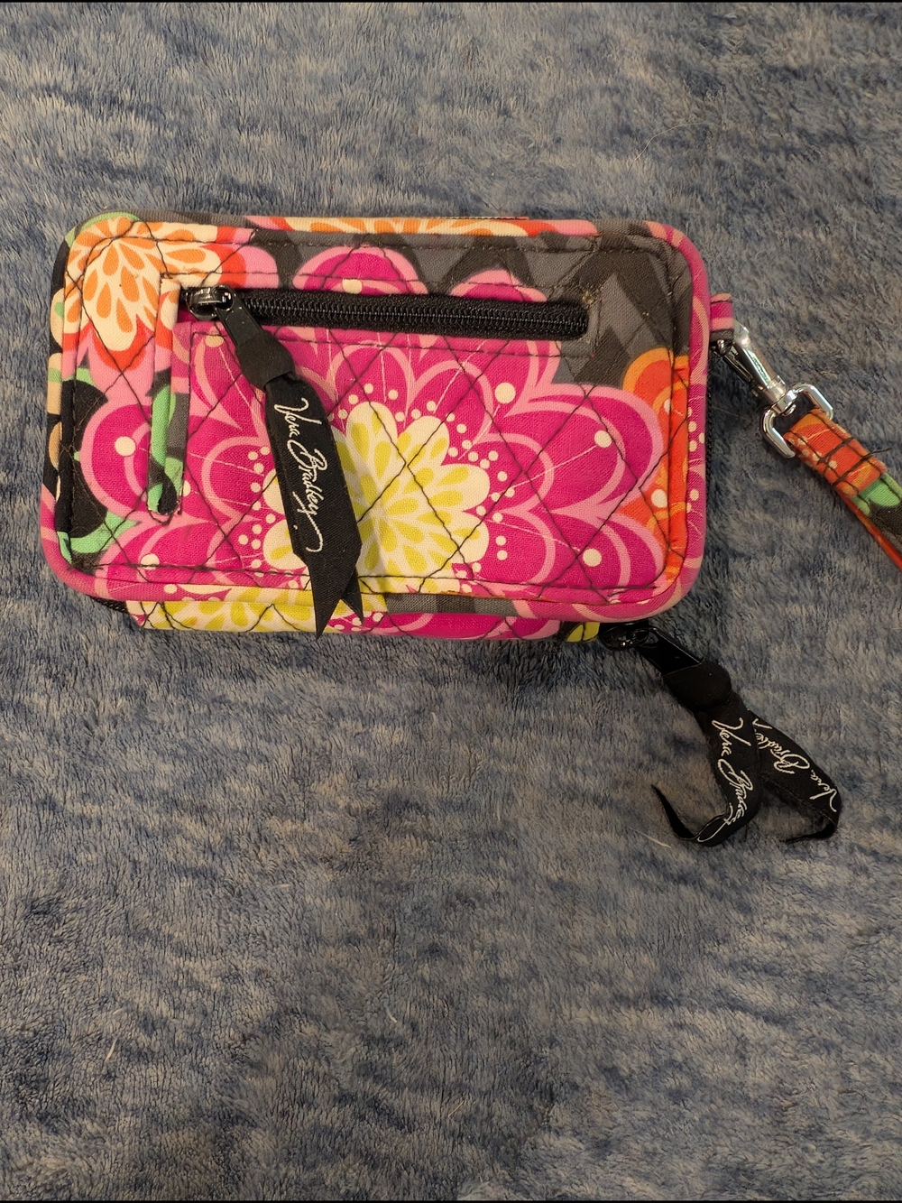 Vera Bradley Ziggy Zinnia Wristlet Wallet - Picture 4 of 9